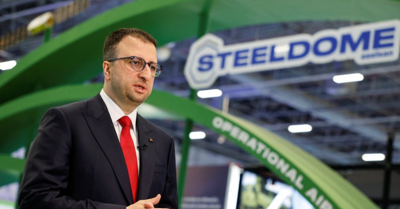 Aselsan CEO Ahmet Akyol speaks during an interview at the SAHA 2026 International Defence and Aerospace Exhibition in Istanbul, Türkiye, May 5, 2026. (Reuters Photo)