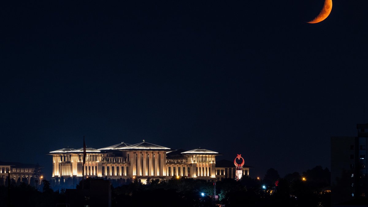 A view of the Beştepe Presidential Complex in Ankara, Türkiye, July 18, 2026. (AA Photo)