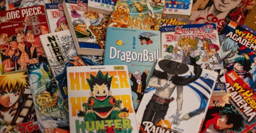 A pile of manga books, Paris, France, Feb. 6, 2026. (Shutterstock Photo)