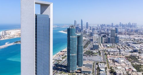 A view of Abu Dhabi, United Arab Emirates, Feb. 19, 2026. (Reuters Photo)