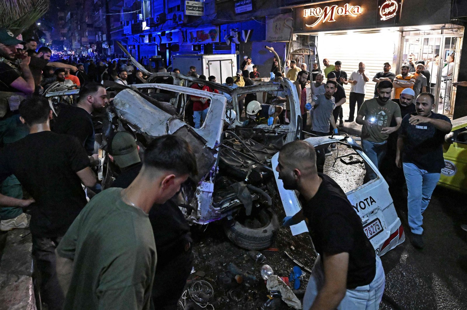 Bomb on minibus in Damascus-area town kills 2, injures 13; no group claims responsibility