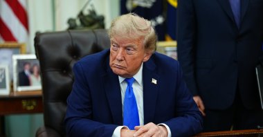 U.S. President Donald J. Trump participates in the signing of Executive Orders concerning silicon chips and birthright citizenship in the Oval Office of the White House in Washington, U.S., Aug. 6, 2026. (EPA Photo)