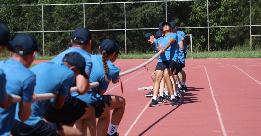 Commander candidates practice tactical skills to secure Türkiye’s “Blue Homeland” waters, Yalova, northwestern Türkiye, Aug. 7, 2026. (AA Photo)