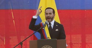 The president of Colombia, Abelardo de la Espriella, delivers a speech, Cali, Colombia, Aug. 7, 2026. (EPA Photo)