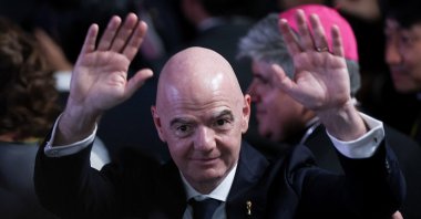 FIFA President Gianni Infantino attends the inauguration of Abelardo De La Espriella as Colombia's president, Cali, Colombia, Aug. 7, 2026. (Reuters Photo)