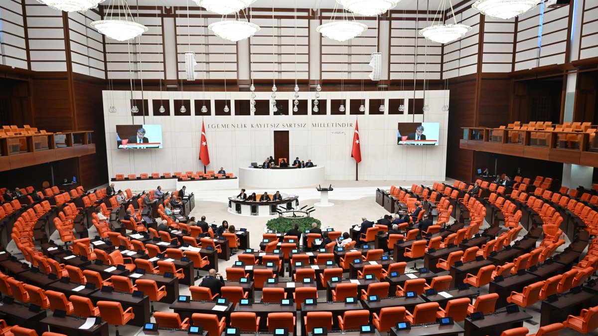A view of the Turkish Parliament in session, Ankara, Türkiye, Aug. 9, 2026. (AA Photo)