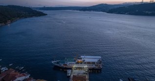 An aerial view of the Bosporus, the main gateway to the Black Sea, Istanbul, Türkiye, July 18, 2026. (AA Photo)