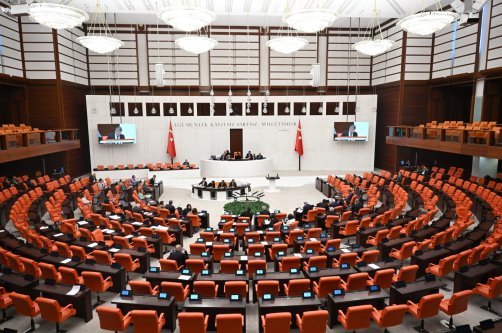 A view of the Turkish Parliament in session, Ankara, Türkiye, Aug. 9, 2026. (AA Photo)
