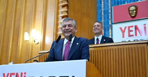 YP Chair Özgür Özel attends the parliamentary group meeting of his party, Ankara, Türkiye, Aug. 4, 2026. (AA Photo)