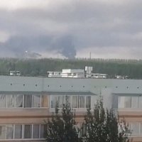 Smoke rises from an oil refinery after what authorities said was a Ukrainian drone attack in Nizhnekamsk, Tatarstan Region, Russia, Aug. 10, 2026. (Reuters Photo)