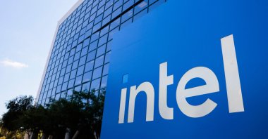 Intel headquarters in Santa Clara, California, U.S., July 23, 2026. (AFP Photo)