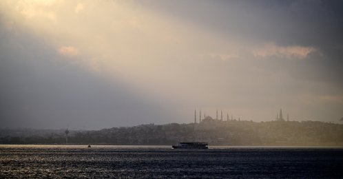 A view of Istanbul as the city records a 7% year-on-year decline in particulate matter pollution in July, Istanbul, Türkiye, Aug. 9, 2026. (AA Photo) 