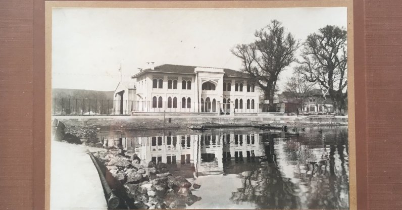 The seaplane base designed by architect Tito Lacchia, Büyükdere, Istanbul, Türkiye, 1926-27. (Courtesy of Tito Lacchia’s Family Private Collection)