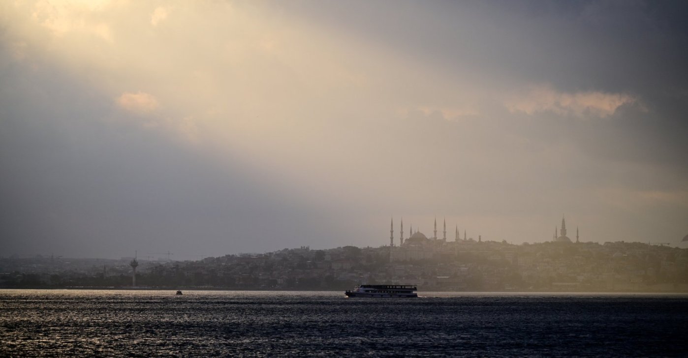 A view of Istanbul as the city records a 7% year-on-year decline in particulate matter pollution in July, Istanbul, Türkiye, Aug. 9, 2026. (AA Photo) 