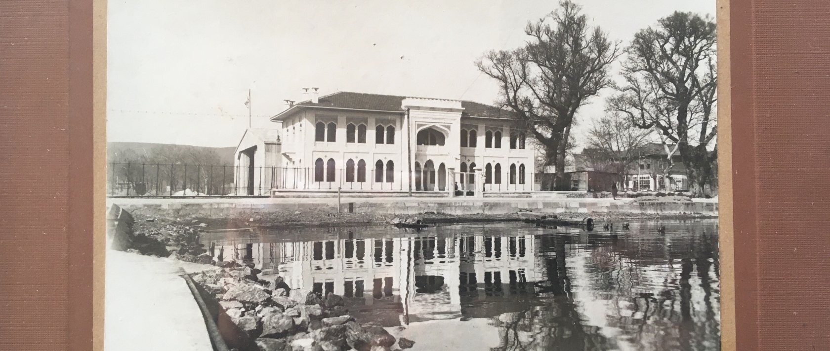 The seaplane base designed by architect Tito Lacchia, Büyükdere, Istanbul, Türkiye, 1926-27. (Courtesy of Tito Lacchia’s Family Private Collection)