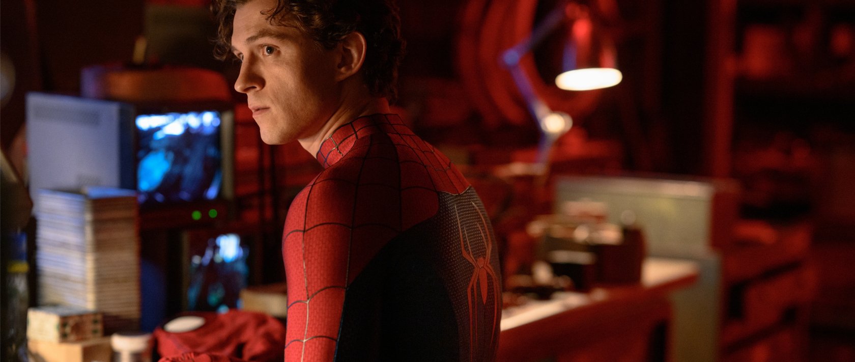 Tom Holland in a scene from "Spider-Man: Brand New Day." (Sony Pictures via AP Photo)