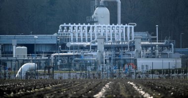 The Astora natural gas depot, the largest natural gas storage facility in Western Europe, Rehden, Germany, March 16, 2022. (Reuters Photo)