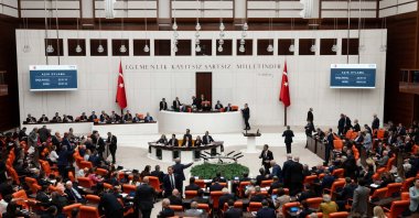 Lawmakers gather in Parliament to discuss a bill on Türkiye’s terror-free Türkiye initiative, Ankara, Türkiye, Aug. 10, 2026. (AA Photo)