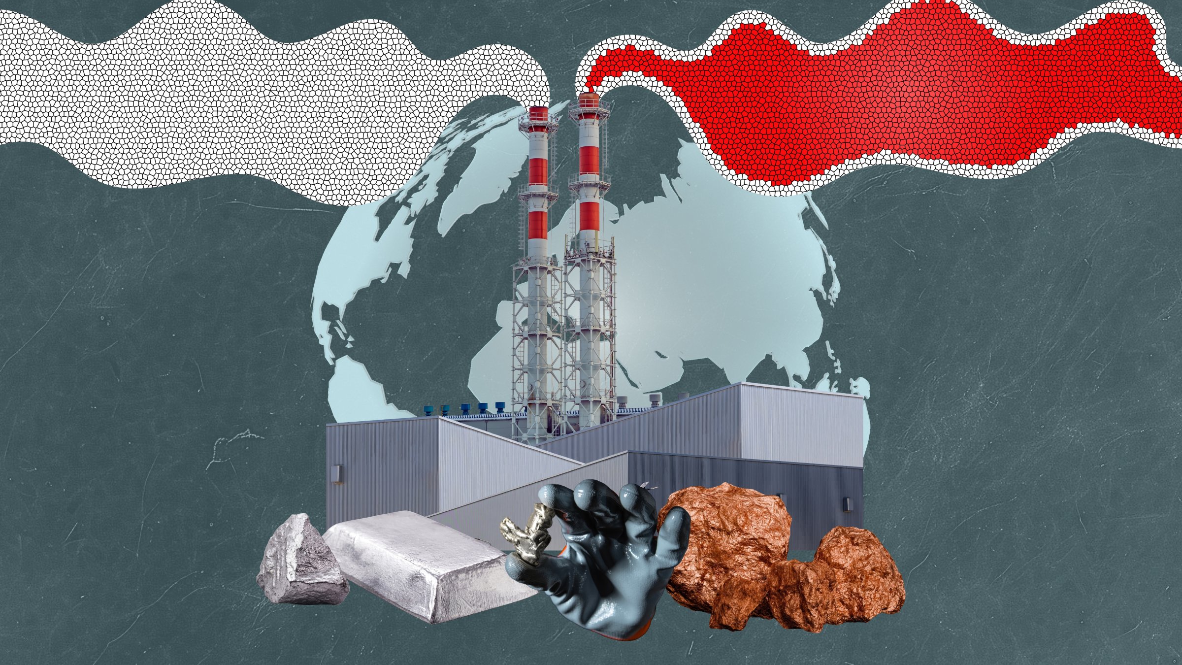 "Turkish companies should begin viewing investments in overseas mining projects as a natural extension of their supply chain strategy." (Illustration by Daily Sabah's Buğra Çakmak)