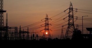 A power grid is seen in this undated stock photo. (Shutterstock Photo)