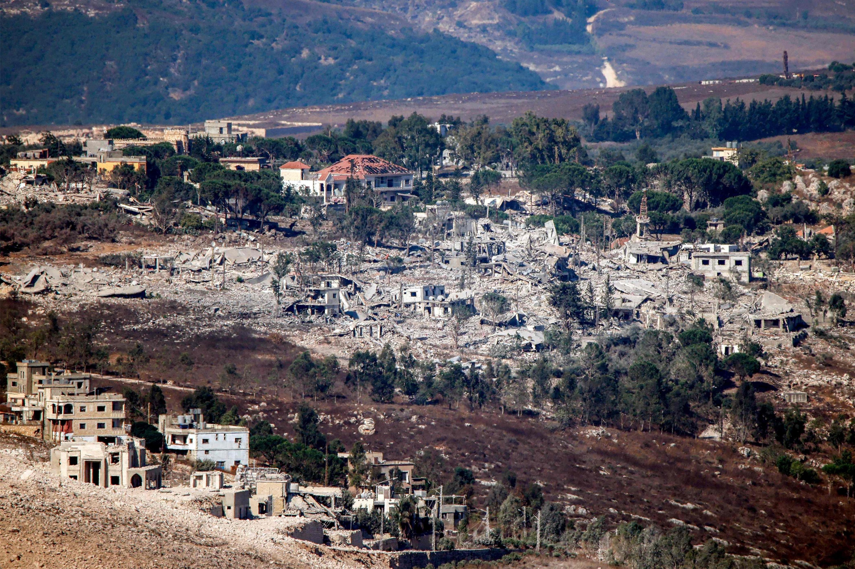 Lebanon slams Israel for ‘systematic’ destruction in country’s south