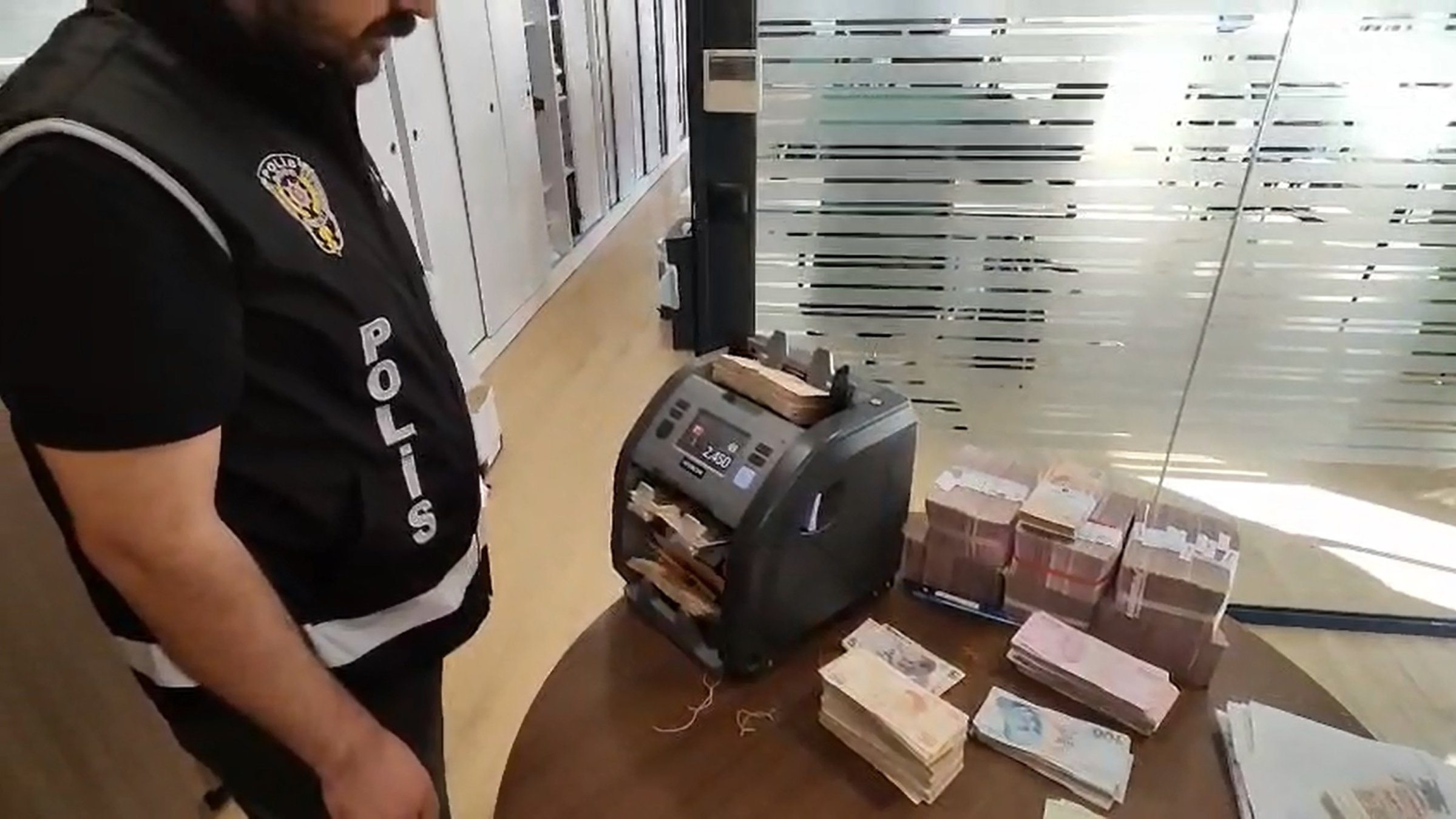 Turkish authorities launch a wide-ranging financial crime investigation into the alleged Alihan Kuriş criminal organization, Ankara, Türkiye, Aug. 13, 2026. (DHA Photo)