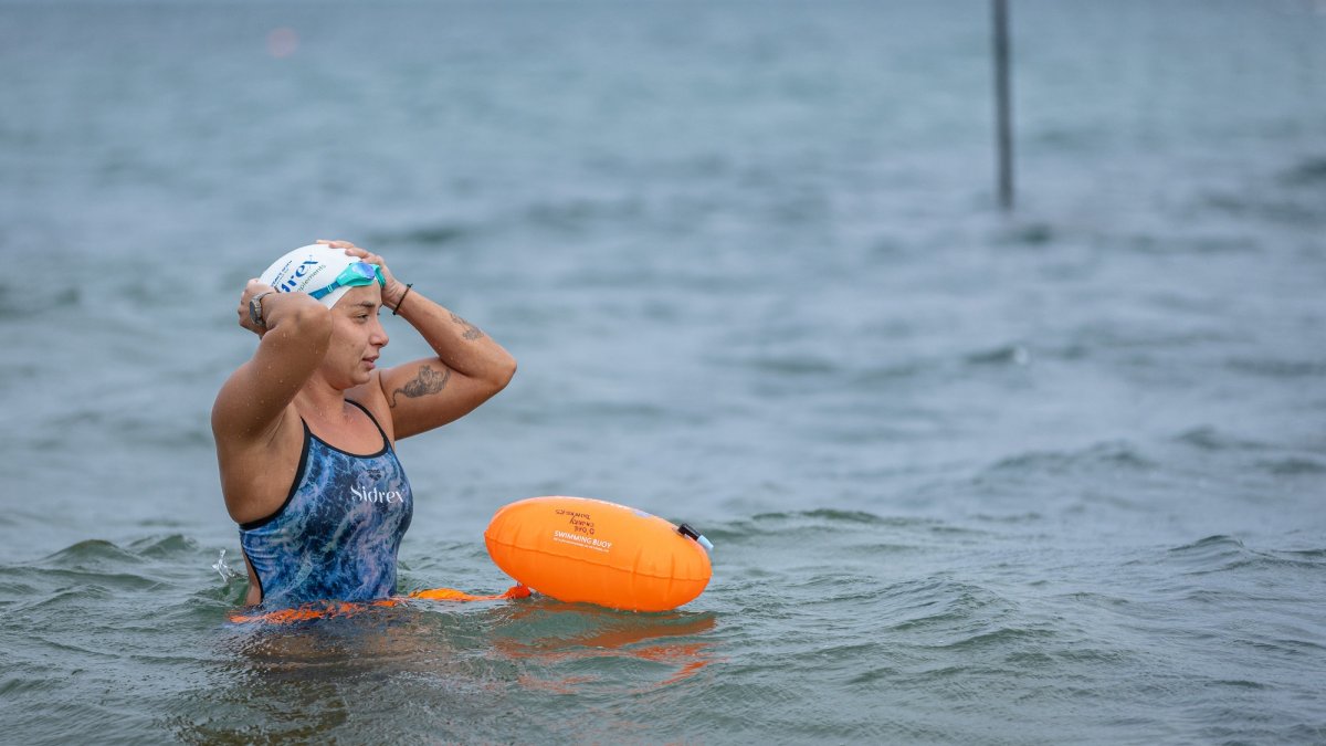 Turkish swimmer Bengisu Avcı. (Photo courtesy of Bengisu Avcı)