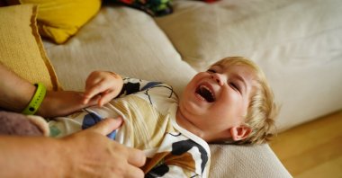 Tickling is experienced similarly across cultures, with people from different cultural backgrounds reporting sensitivity in largely the same areas of the body, according to a research. (Shutterstock Photo)