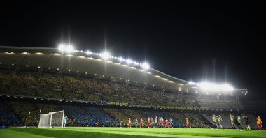 Atatürk Olympic Stadium during the match against Galatasaray, Istanbul, Jan. 10, 2026. (AFP File Photo)