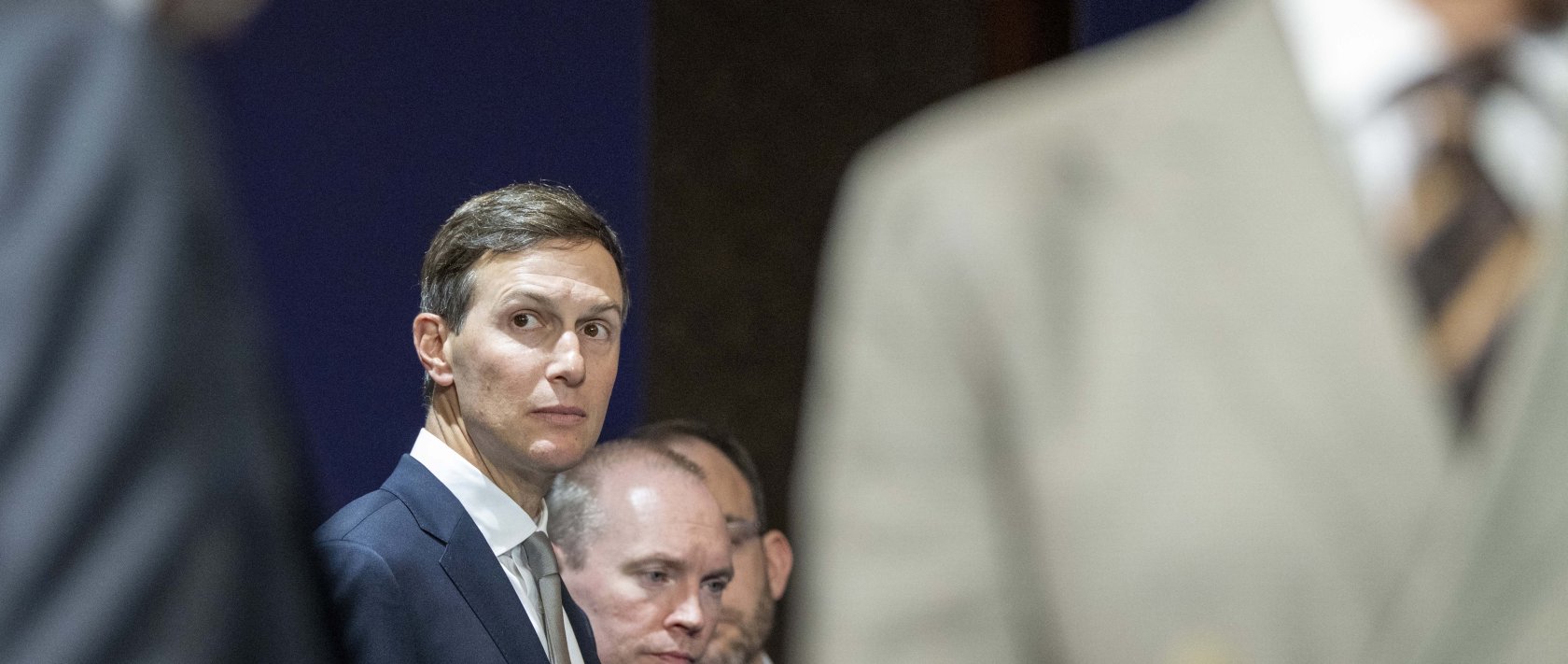 U.S. President's son-in-law Jared Kushner reacts ahead of a quadrilateral meeting between the United States, Iran, Pakistan and Qatar near Lake Lucerne, Switzerland, June 21, 2026. (AFP Photo)