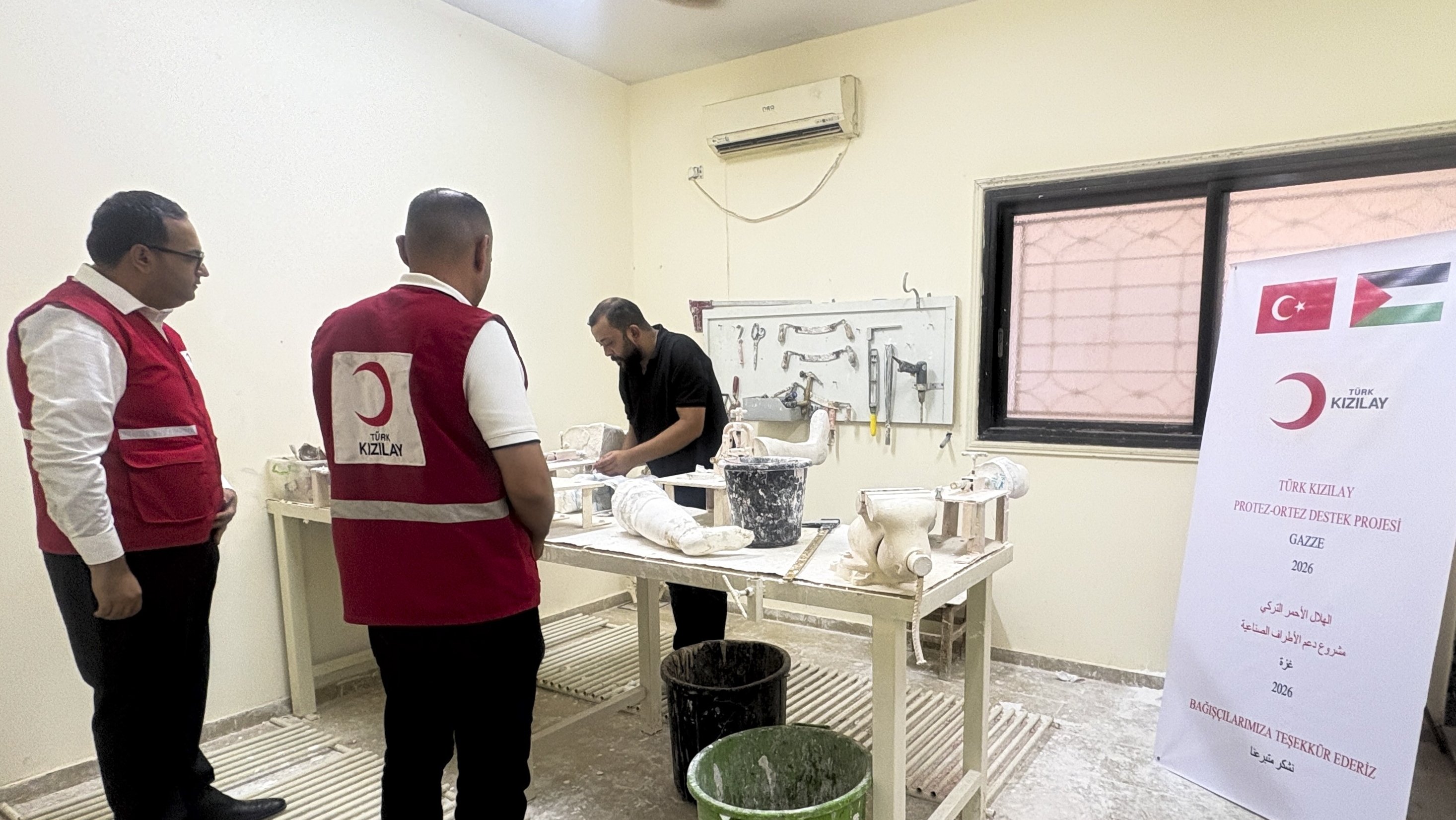 Turkish Red Crescent launches prosthesis project for Gaza amputees