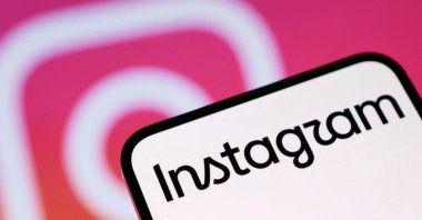 The new Instagram logo is seen in this illustration created on Aug. 13, 2026. (Reuters Photo)