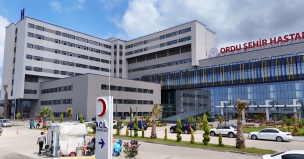 A view of the newly completed Ordu City Hospital, which is set to begin accepting patients soon, Ordu, Türkiye, Aug. 16, 2026. (AA Photo)