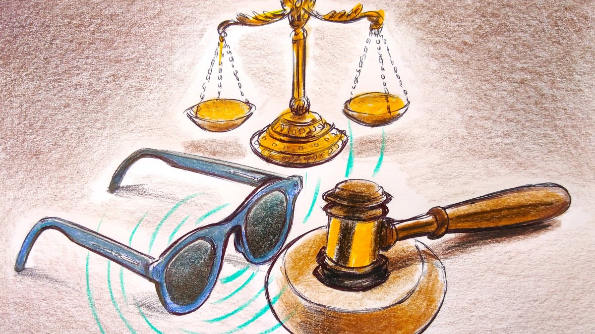 "The unresolved question is not whether Meta glasses should exist, but whether the ethical and legal architecture around them keeps pace with what they can now do." (Illustration by Erhan Yalvaç)
