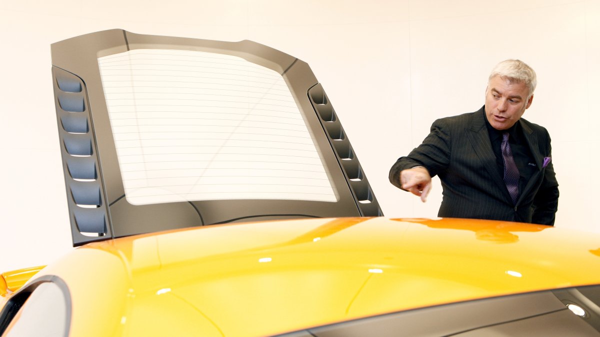 McLaren Design Director Frank Stephenson attends the opening of the McLaren Brussels showroom in Brussels, Belgium, Aug. 25, 2011. (Reuters Photo)
