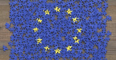 "Europe, mired in such diverse political differences and conflicts across various dimensions, also faces economic problems." (Getty Images Photo)