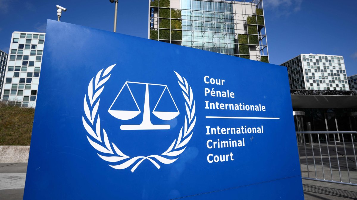 This general view shows the exterior of the International Criminal Court (ICC) in The Hague, March 28, 2026. (AFP File Photo)
