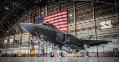 An F-35 stealth fighter is photographed in San Antonio, Texas, U.S., Oct. 17, 2023. (Shutterstock Photo)
