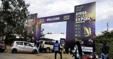 People visit the 11th Solar Africa Kenya 2026 exhibition at the Carnivore grounds, Nairobi, Kenya, July 30, 2026. (EPA Photo)