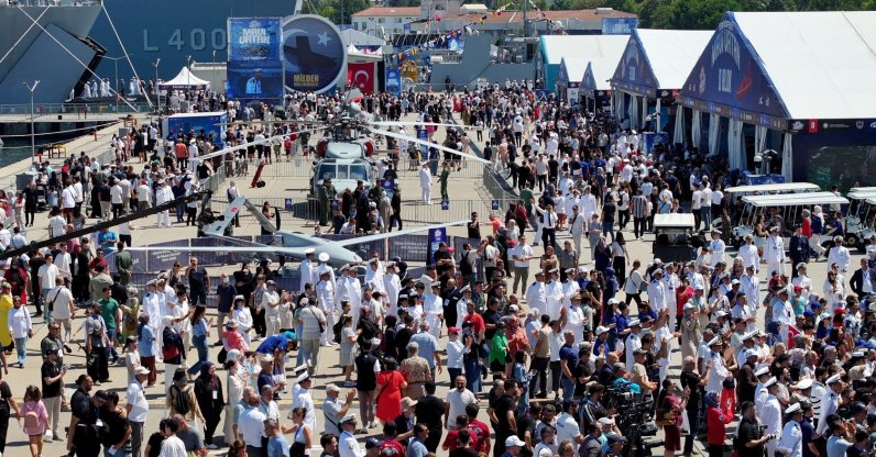 A general view of visitors during the second edition of Teknofest Blue Homeland, Kocaeli, northwestern Türkiye, Aug. 20, 2026. (AA Photo)