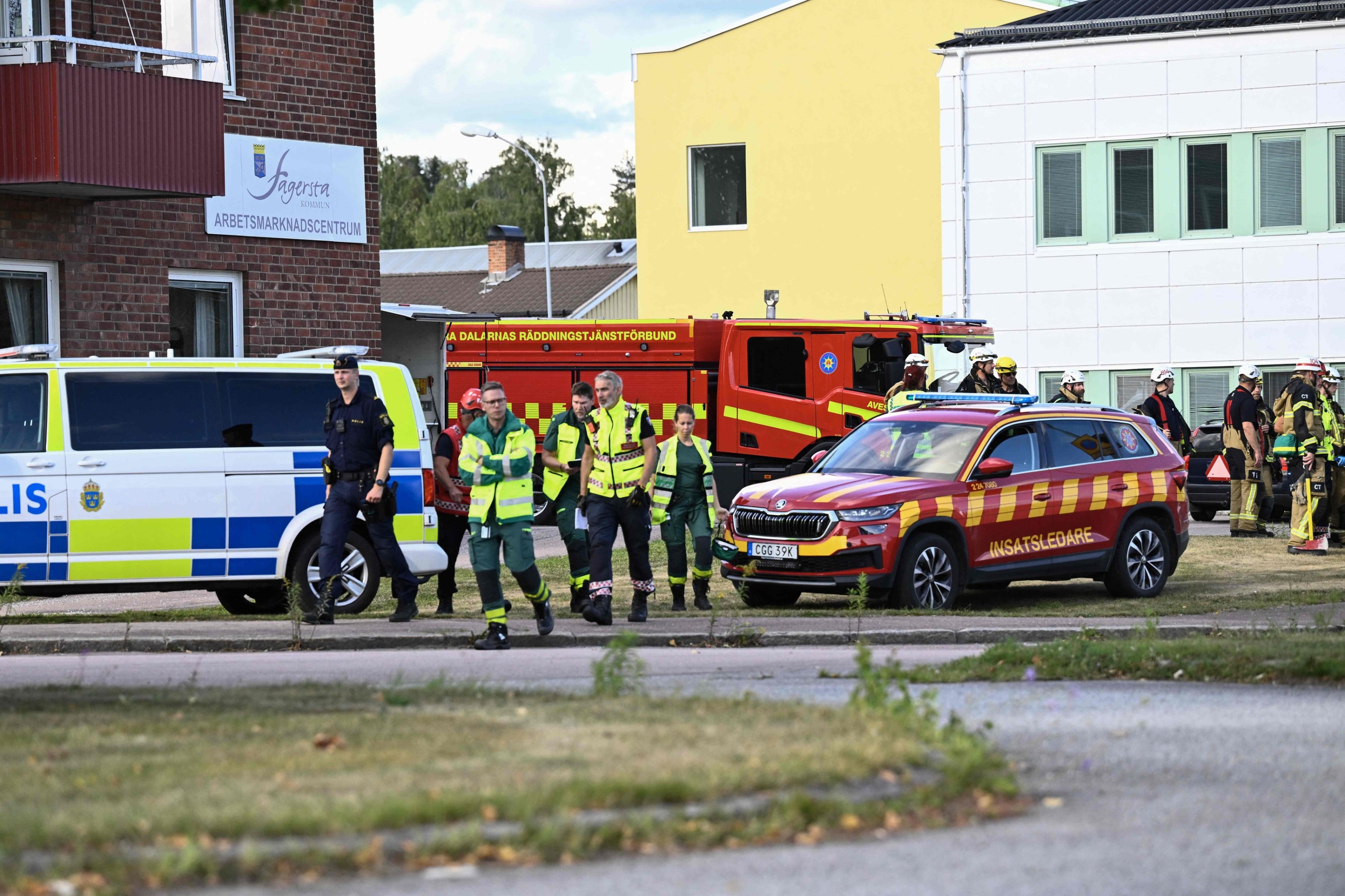 At least 3 injured in sword attack at Swedish high school