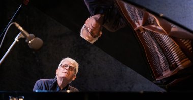 U.S. pianist Craig Sheppard performed at the 23rd International Gümüşlük Music Festival in the Bodrum, Muğla, Türkiye, Aug. 19, 2026. (AA Photo)