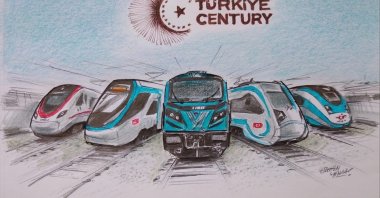 The investments undertaken by the Ministry of Transport and Infrastructure have effectively turned Türkiye into one of the world's largest construction sites. (Illustration by Erhan Yalvaç)