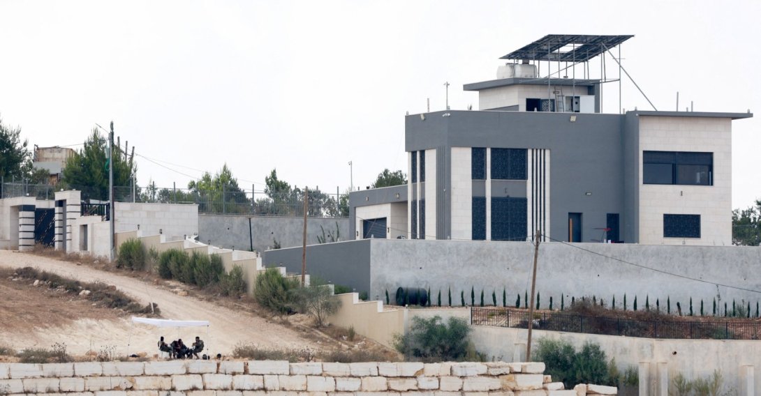Israeli military forces on the outskirts of Qusra village, in the Israeli-occupied West Bank, Aug. 17, 2026. (Reuters Photo)