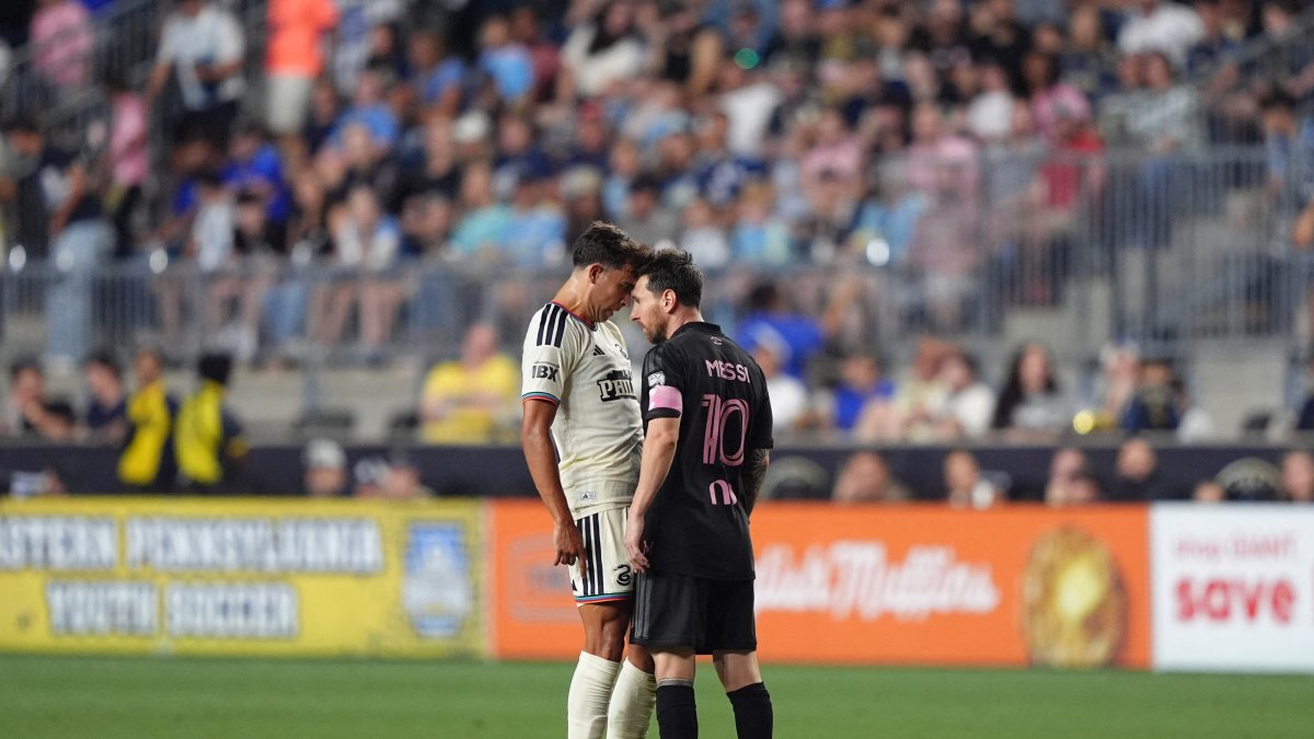 MLS fines Messi for head contact in fiery Philadelphia draw