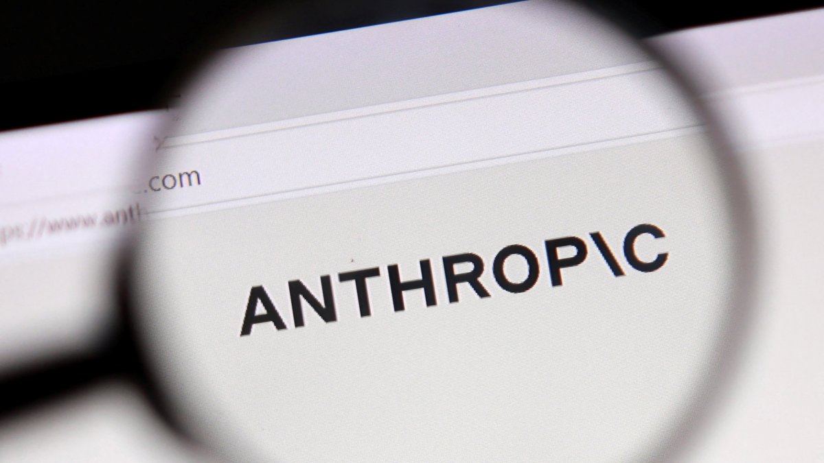 The Anthropic logo is seen in this picture illustration, Aug. 16, 2026. (Reuters Photo)