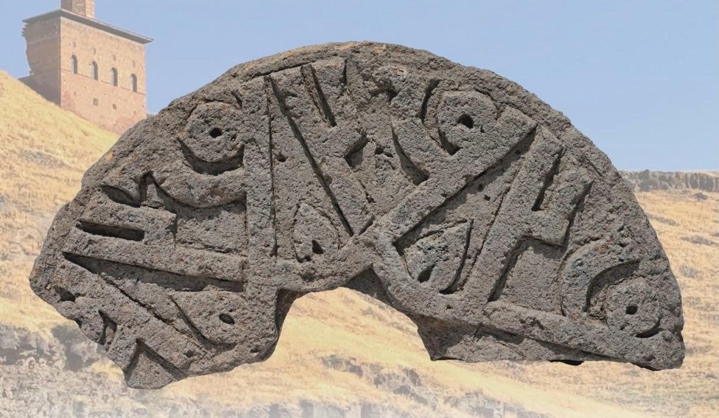 Seljuk-era stone bearing Prophet Muhammad’s name found at Ani