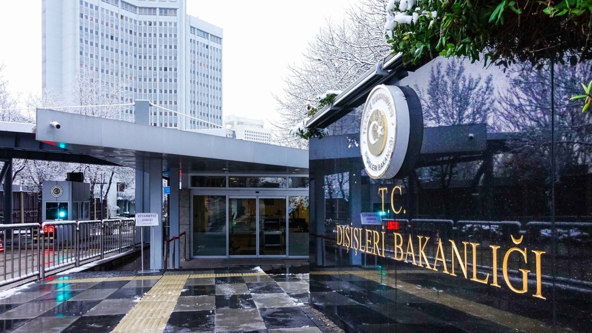 The Foreign Ministry headquarters is seen in Ankara, Türkiye, in this undated file photo. (AA Photo)