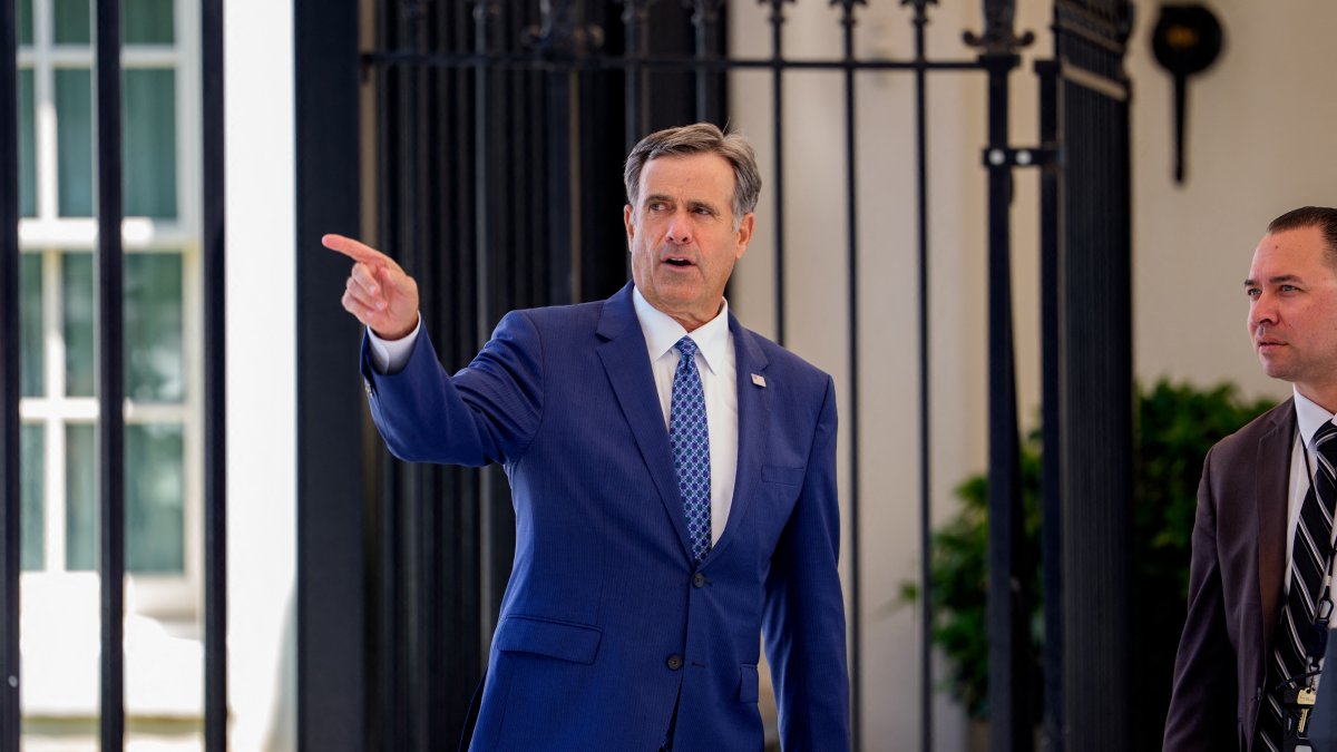 CIA Director John Ratcliffe exits the West Wing of the White House and the Eisenhower Executive Office Building, Washington, D.C., July 13, 2026. (AFP File Photo)
