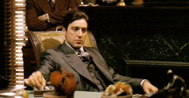 Al Pacino as Michael Corleone in "The Godfather," the movie based on the novel by Mario Puzo, directed by Francis Ford Coppola, released in 1972. (Getty Images Photo)